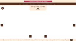 Desktop Screenshot of familiahotel.com
