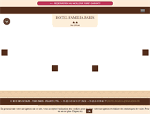 Tablet Screenshot of familiahotel.com